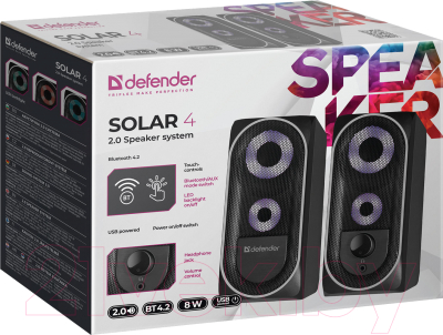 Мультимедиа акустика Defender Solar 4 / 65404