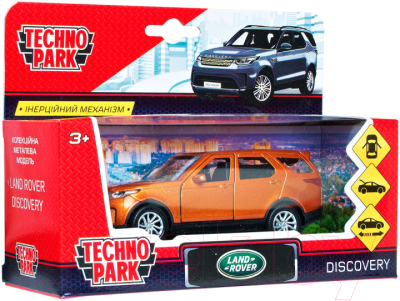Автомобиль игрушечный Технопарк Land Rover Discovery / DISCOVERY-GD