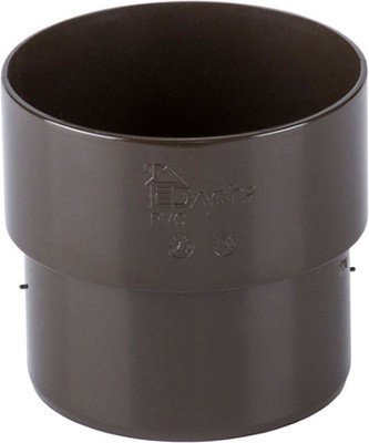 Муфта водосточная Docke Dacha 80мм (светло-коричневый) - 