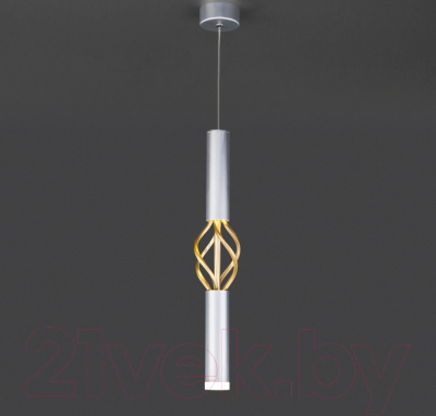 Потолочный светильник Евросвет Lance 50191/1 LED (матовое серебро/матовое золото)