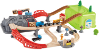 Железная дорога игрушечная Hape Строительный комплекс / E3764-HP - 