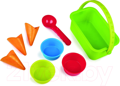 Набор игрушек для песочницы Hape Магазин мороженого / E4057-HP