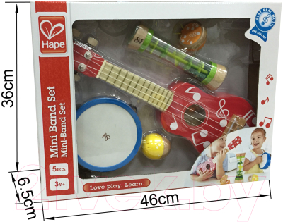 Музыкальная игрушка Hape Мини группа / E0339-HP