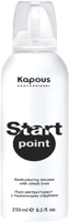 Защитное средство для кожи головы во время окрашивания Kapous Start Point Мусс-реструктурант с пшеничными отрубями (250мл) - 