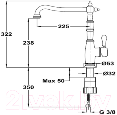 Смеситель Teka CL 915 116030038