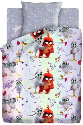 

Комплект постельного белья Непоседа, Angry Birds 2. Ред и Сильвер / 604531
