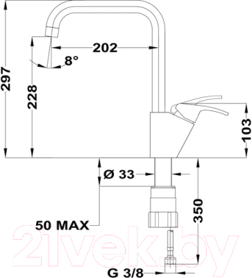 Смеситель Teka MTP 994 116030002