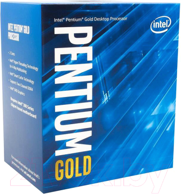 Процессор Intel Original Pentium Gold G6400 Box / BX80701G6400 S RH3Y IN