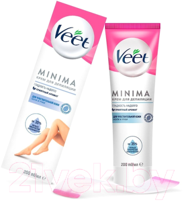 Крем для депиляции Veet Minima для чувствительной кожи (200мл)