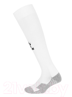 Гетры футбольные Kelme Elastic Mid-Calf Football Sock / K15Z908-103 (L, белый)
