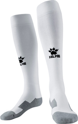 Гетры футбольные Kelme Elastic Mid-Calf Football Sock / K15Z908-103 (M, белый) - 