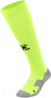 Гетры футбольные Kelme Elastic Mid-Calf Football Sock / K15Z908-933 (L, салатовый)