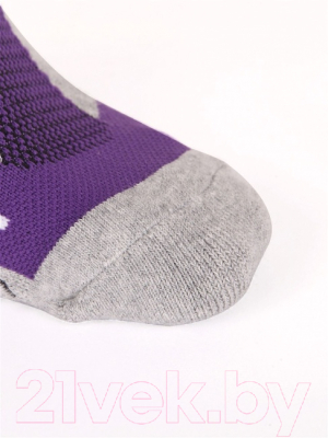 Гетры футбольные Kelme Elastic Mid-Calf Football Sock / K15Z908-508 (L, фиолетовый)