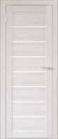 Дверь межкомнатная Юни Бона 01 40x200 (лиственица сибиу/стекло белое) - 