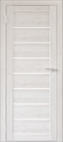 Дверь межкомнатная Юни Бона 01 60x200 (лиственица сибиу/стекло белое) - 