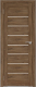 Дверь межкомнатная Юни Бона 01 60x200 (дуб стирлинг/стекло белое) - 