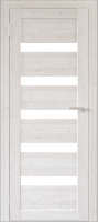Дверь межкомнатная Юни Бона 03 40x200 (лиственница сибиу/стекло белое) - 
