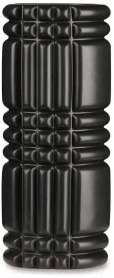 Валик для фитнеса Indigo PVC IN233 (черный)