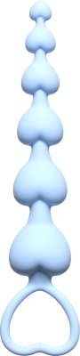 Бусы интимные Lola Games Heart's Beads Blue / 57250 (голубой)