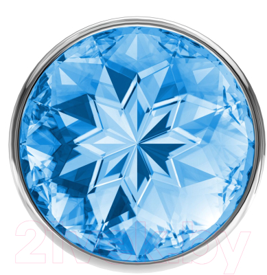 Пробка интимная Lola Games Diamond Light Blue Sparkle Small 73270 / 4009-04Lola