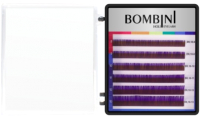 Ресницы для наращивания Bombini Holi D-0.07-mix (6 линий, фиолетовый) - 