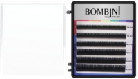 Ресницы для наращивания Bombini Holi D-0.07-mix (6 линий, черно-фиолетовый) - 