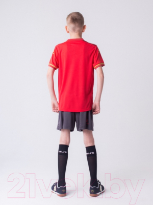 Футбольная форма Kelme S/S Football Set Kid / 3873001-667 (130, красный)