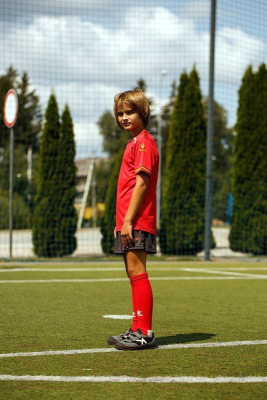 Футбольная форма Kelme S/S Football Set Kid / 3873001-667 (150, красный)