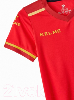 Футбольная форма Kelme S/S Football Set Kid / 3873001-667 (160, красный)