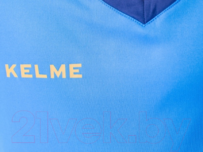 Футбольная форма Kelme S/S Football Set Kid / 3873001-996 (160, голубой)