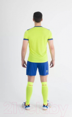 Футбольная форма Kelme S/S Football Set / 3871001-918 (M, салатово-синий)