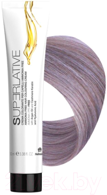 

Крем-краска для волос Farmagan, Блонд;фиолетовый, Superlative без аммиака 10.1 блонд пепельно-платиновый