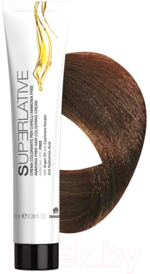 

Крем-краска для волос Farmagan, Шатен, Superlative без аммиака 6.3 темно-коричневый золотой