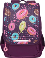 Школьный рюкзак Grizzly RAk-090-3 (фиолетовый)