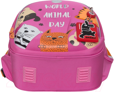 Школьный рюкзак Grizzly RAz-086-14 (розовый)