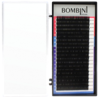 

Ресницы для наращивания Bombini, Микс C-0.15 9-12