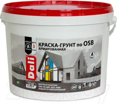 

Краска DALI, Белый, Для OSB База А