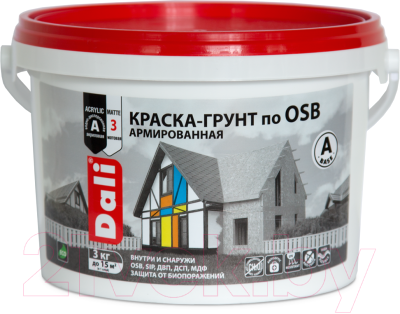 

Краска DALI, Белый, Для OSB База А