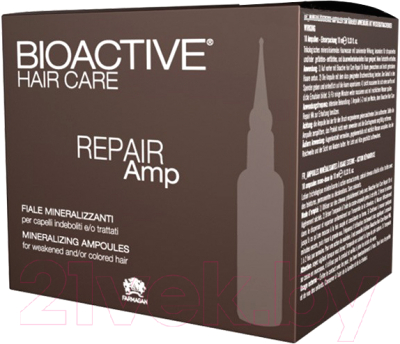 Ампулы для волос Farmagan Bioactive Repair Ampoules восстанавл. с минералами (10x10мл)
