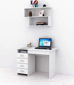 

Комплект мебели для кабинета MFMaster, Милан УШ-1-04 / Милан-1-04-БТ-16