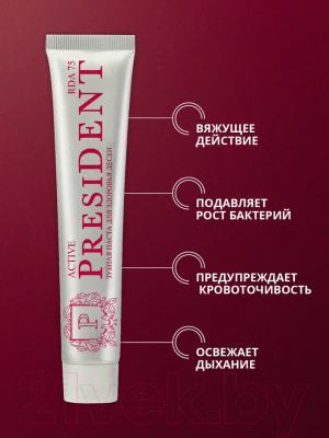 Зубная паста PresiDent Active (75мл)