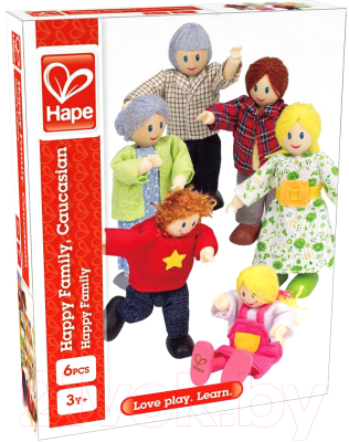 Набор кукол Hape Счастливая европейская семья / E3500-HP