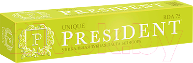 

Зубная паста PresiDent, Unique