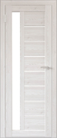 Дверь межкомнатная Юни Бона 04 40x200 (лиственица сибиу/стекло белое) - 