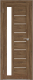 Дверь межкомнатная Юни Бона 04 40x200 (дуб стирлинг/стекло белое) - 