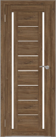 Дверь межкомнатная Юни Бона 06 70x200 (дуб стирлинг/стекло белое) - 