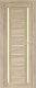 Дверь межкомнатная Юни Бона 06 90x200 (дуб сонома/стекло белое) - 