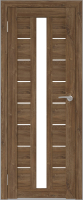 Дверь межкомнатная Юни Бона 17 70x200 (дуб стирлинг/стекло белое) - 