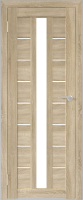 Дверь межкомнатная Юни Бона 17 70x200 (дуб сонома/стекло белое) - 
