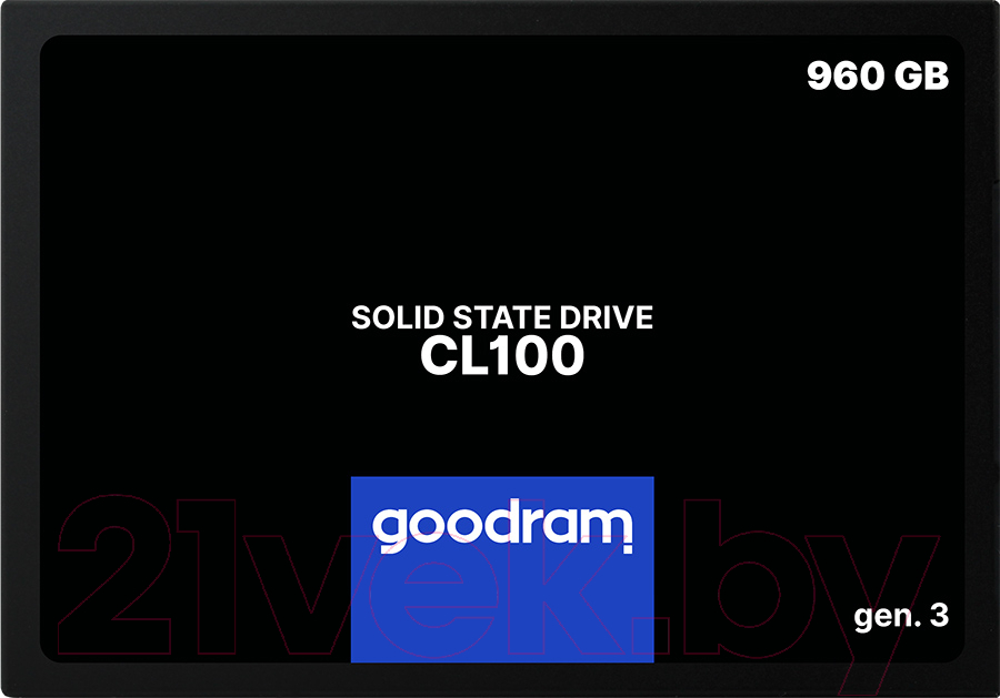 SSD диск Goodram CL100 Gen. 3 960GB (SSDPR-CL100-960-G3)